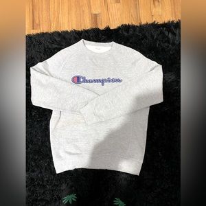 Champion pull-over sweatshirt worn in good condition
